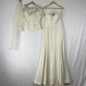 Essence of Australia Ivory wedding Dress